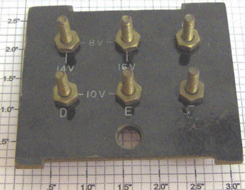 Lionel R-9 Terminal Plate Assembly