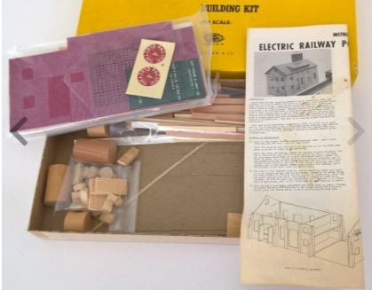 Suydam No. 66 HO Scale Electric Power Sub-Station Building Kit