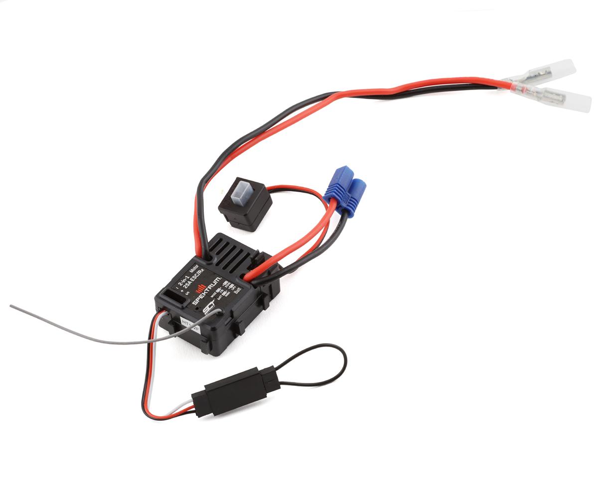 Spektrum SPMXSE2025RX SLT 25 Amp Brushed ESC/RX