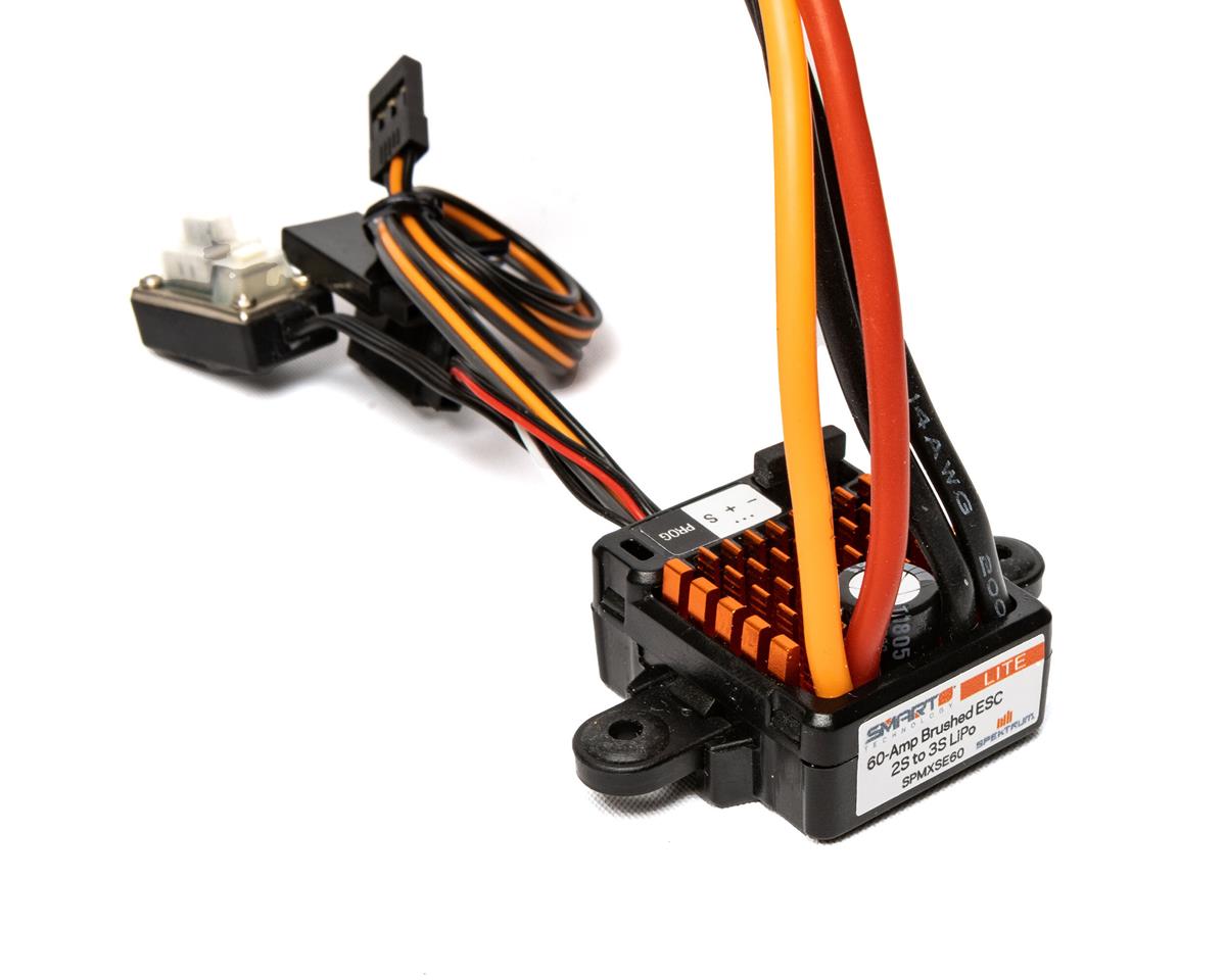Spektrum SPMXSE60 FIRMA 60A Lite Smart WP Brushed ESC