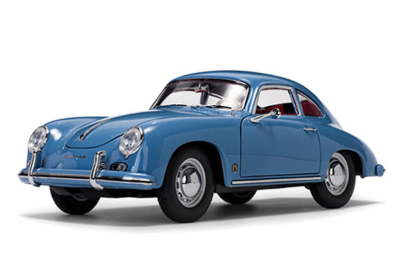 Sun Star SS-1342 1:18 Light Blue 1957 Porsche 356A 1500 Gs Carrera Gt Coupe