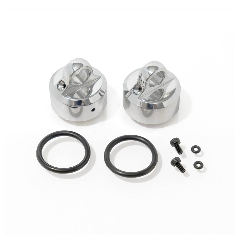 Tekno RC 8702X Polished 7075 Emulsion/Vented/Standard Shock Caps