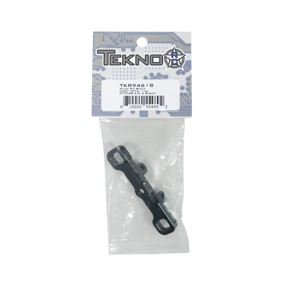 Tekno RC TKR9461B CNC, 7075, -1mm, ET/NT48 2.2, A Block Hinge Pin Brace