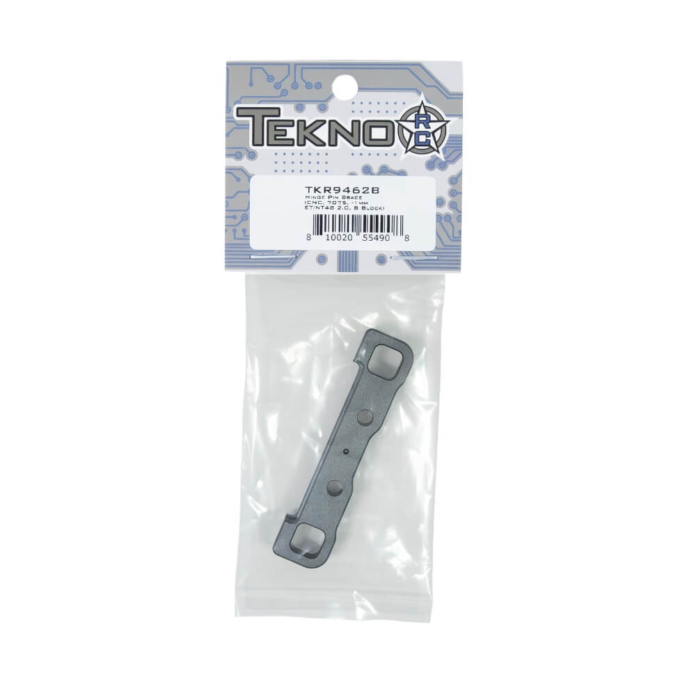 Tekno RC TKR9462B CNC, 7075, -1mm, ET/NT48 2.2, B Block Hinge Pin Brace