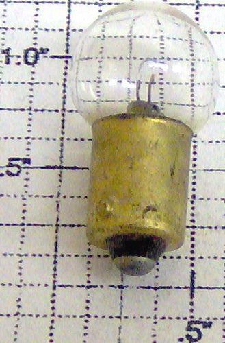 Lionel TS55 7 Volt Bayonet Base Clear Light Bulb