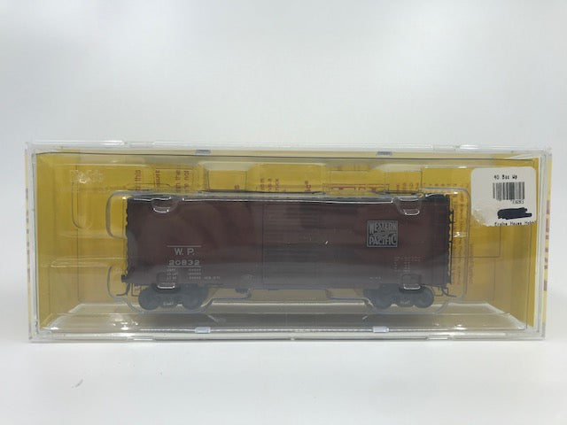 Kadee 4808 HO Scale Western Pacific 40' PS-1 Boxcar W/ 2100 Scale Coupler #20832 LN/Box