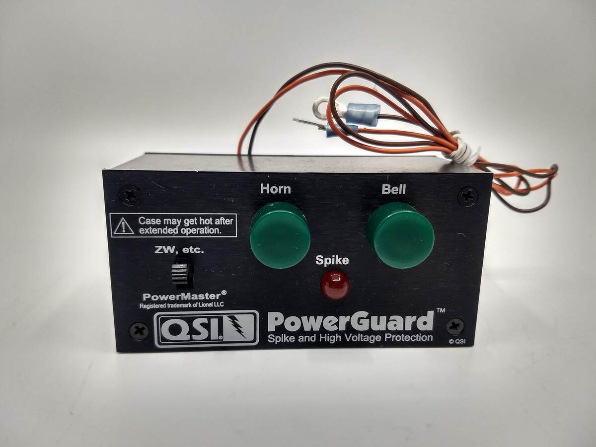 QSI ACS-730 Powerguard AC Power 3-Rail Works With MTH DCS