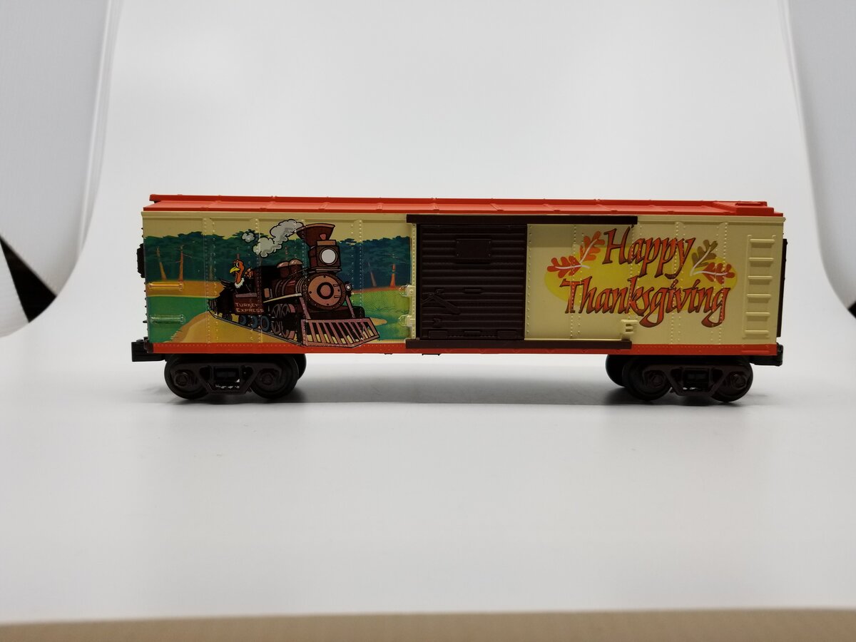 MTH 30-74533 Happy Thanksgiving Boxcar LN/Box