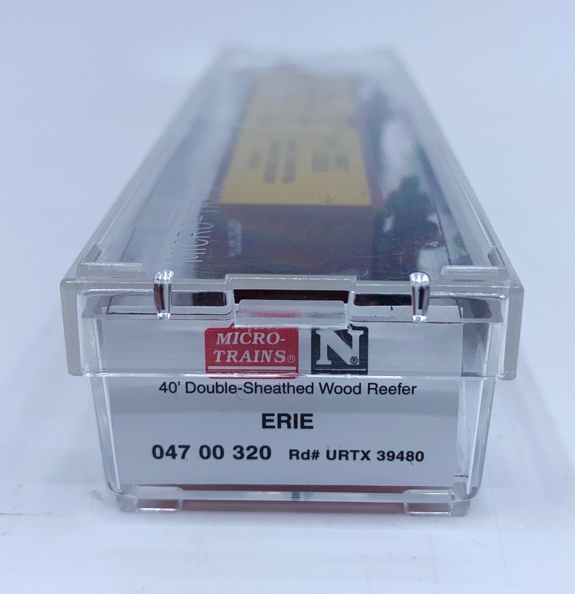 Micro-Trains 04700320 N Erie 40' Double Sheathed Wood Reefer #39480 LN/Box