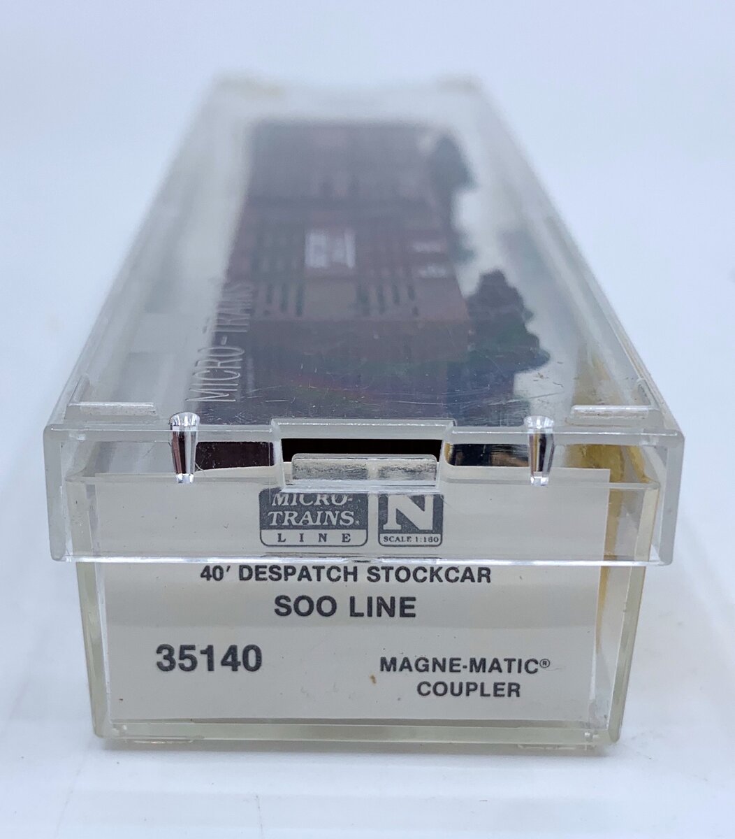 Micro-Trains 03500140 N SOO Line 40' Despatch Stockcar #29630 LN/Box