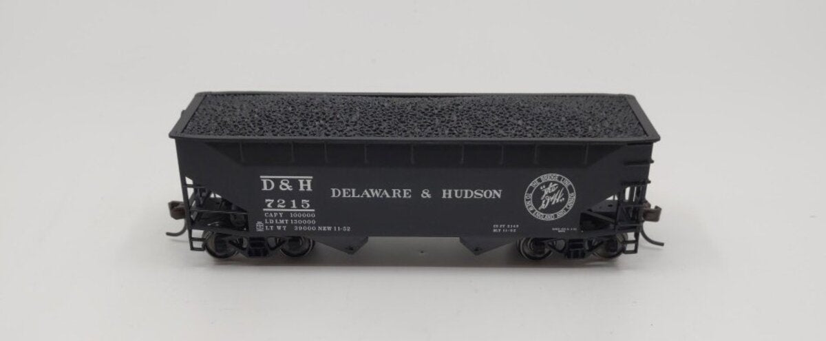 Atlas 20002477 HO Delaware & Hudson 2-Bay Offset Hopper #7215