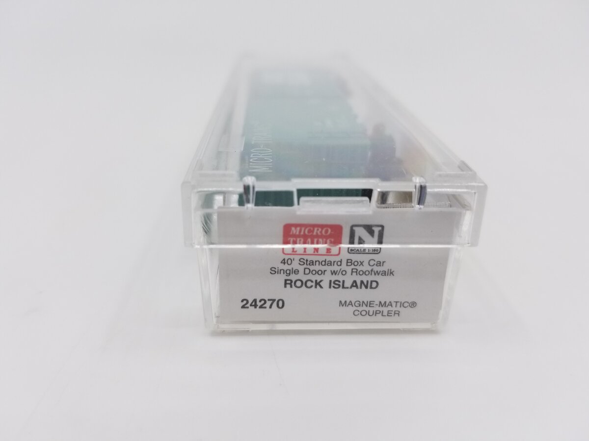 Micro-Trains 02400270 N Rock Island 40' Standard Single Door Boxcar #47440 EX/Box