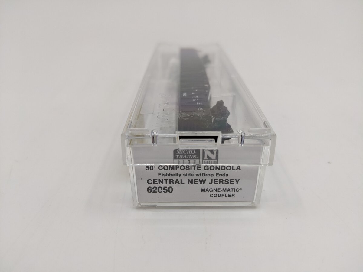 Micro-Trains 06200050 N Scale Jersey Central 50' Fishbelly Side Gondola #86769 LN/Box