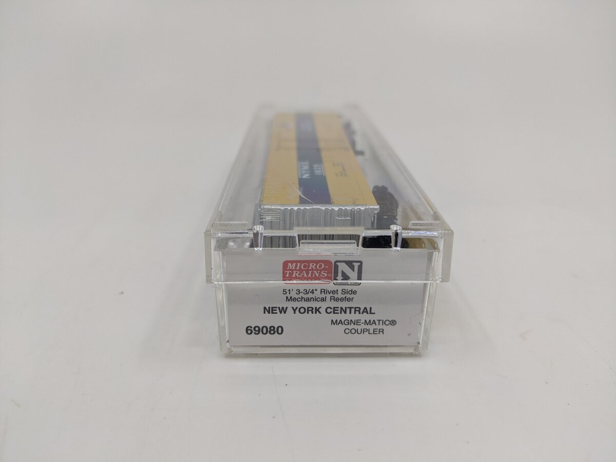 Micro-Trains 06900080 N Scale NYC 51' 3 3/4" Rivet Side Mechanical Reefer #1025 LN/Box