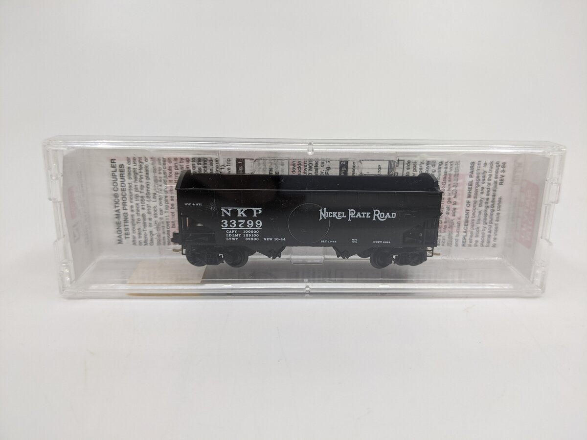 Micro-Trains 08600020 N Nickel Plate Road 2-Bay Offset Hopper w/Arch Ends #33799