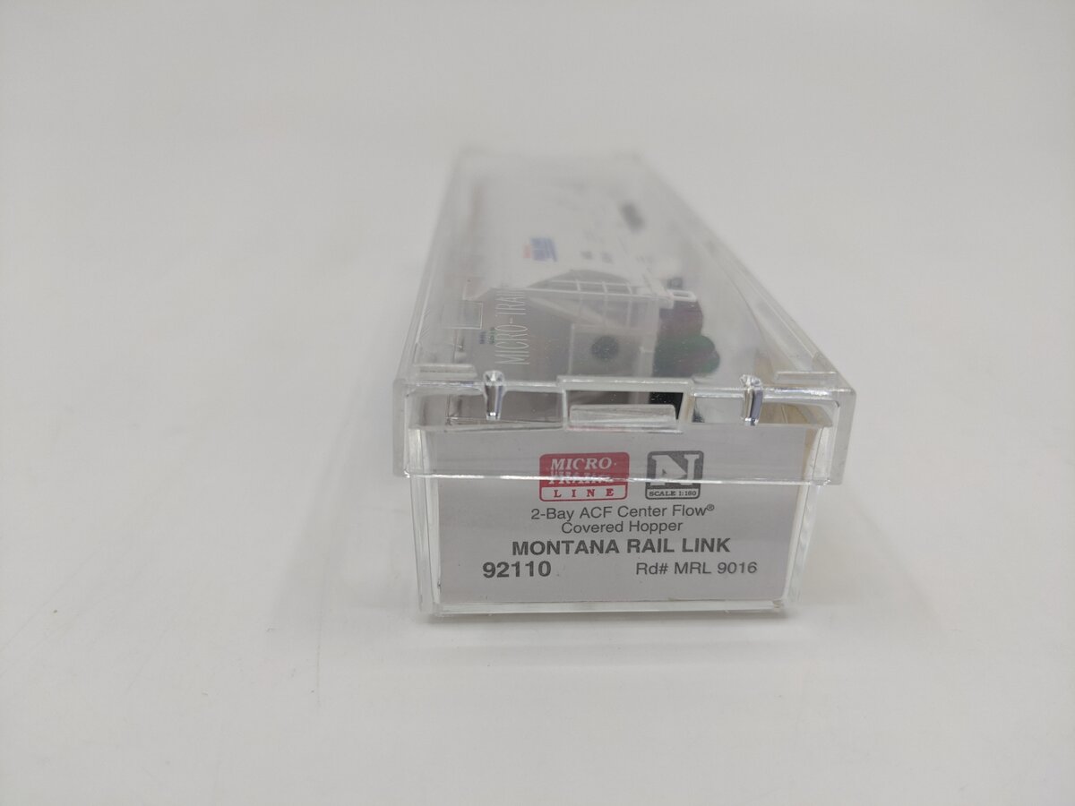 Micro-Trains 09200110 N Montana Rail Link 2-Bay ACF Center Flow Hopper #9016 NIB