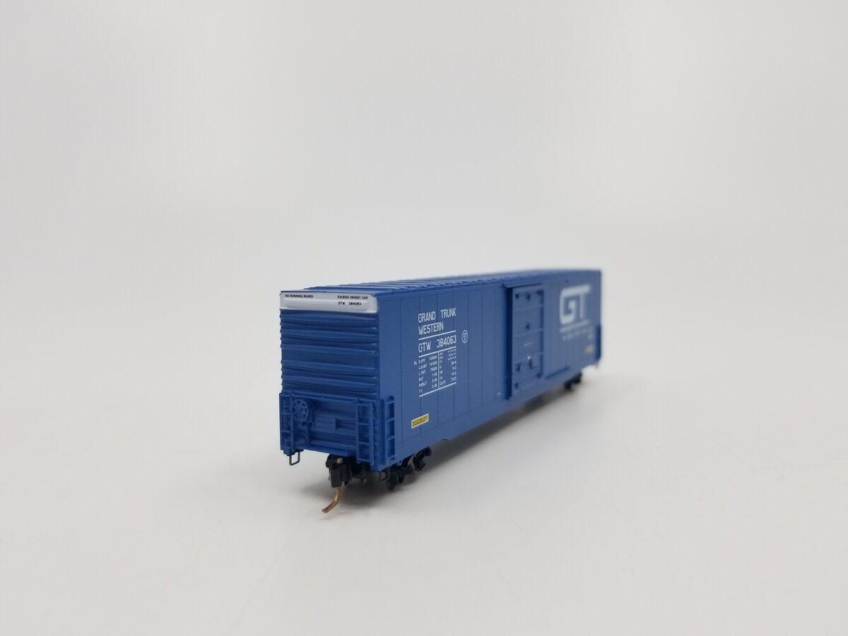 Micro-Trains 10400010 N GTW 60' Rivet Side Single Door Boxcar #384063 LN/Box