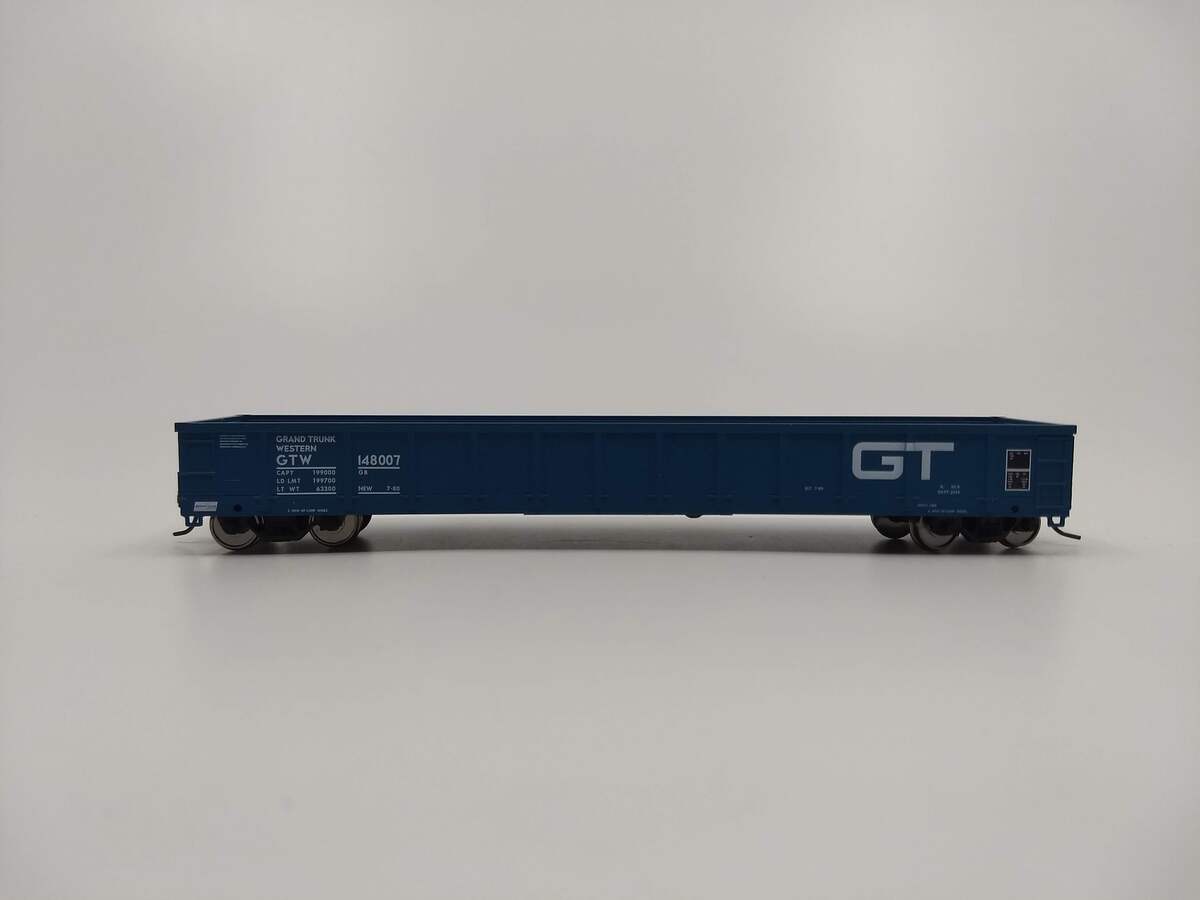 Atlas 20000251 HO Scale Grand Trunk Western Evans 52' Gondola #148007