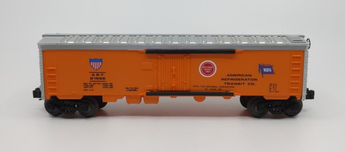 Lionel 6-17898 O 1992 TCA Convention American Refrigerator Transit Reefer #21596 EX/Box