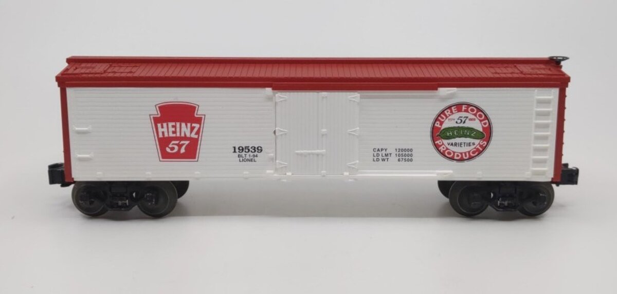 Lionel 6-19539 O Gauge Heinz Refrigerator Car #19539 LN/Box