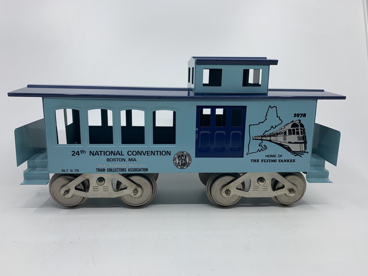 McCoy Standard Gauge TCA New England Flying Yankee Caboose MT/Box