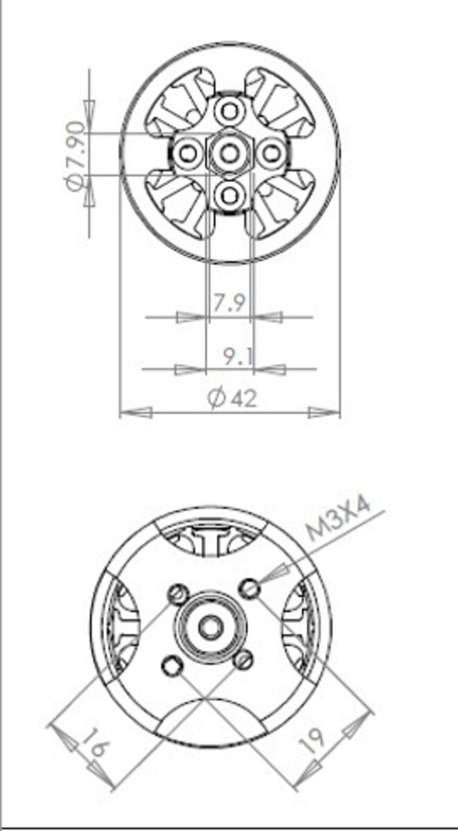 FMS KV540 Motor 4250