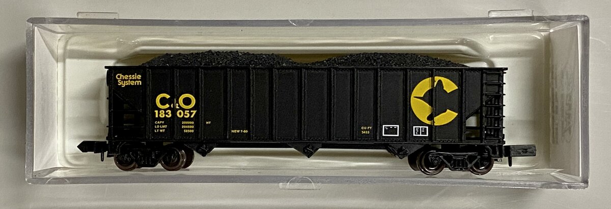 Atlas 32881 N Scale Chesapeake & Ohio Chessie 90-Ton Hopper #183057