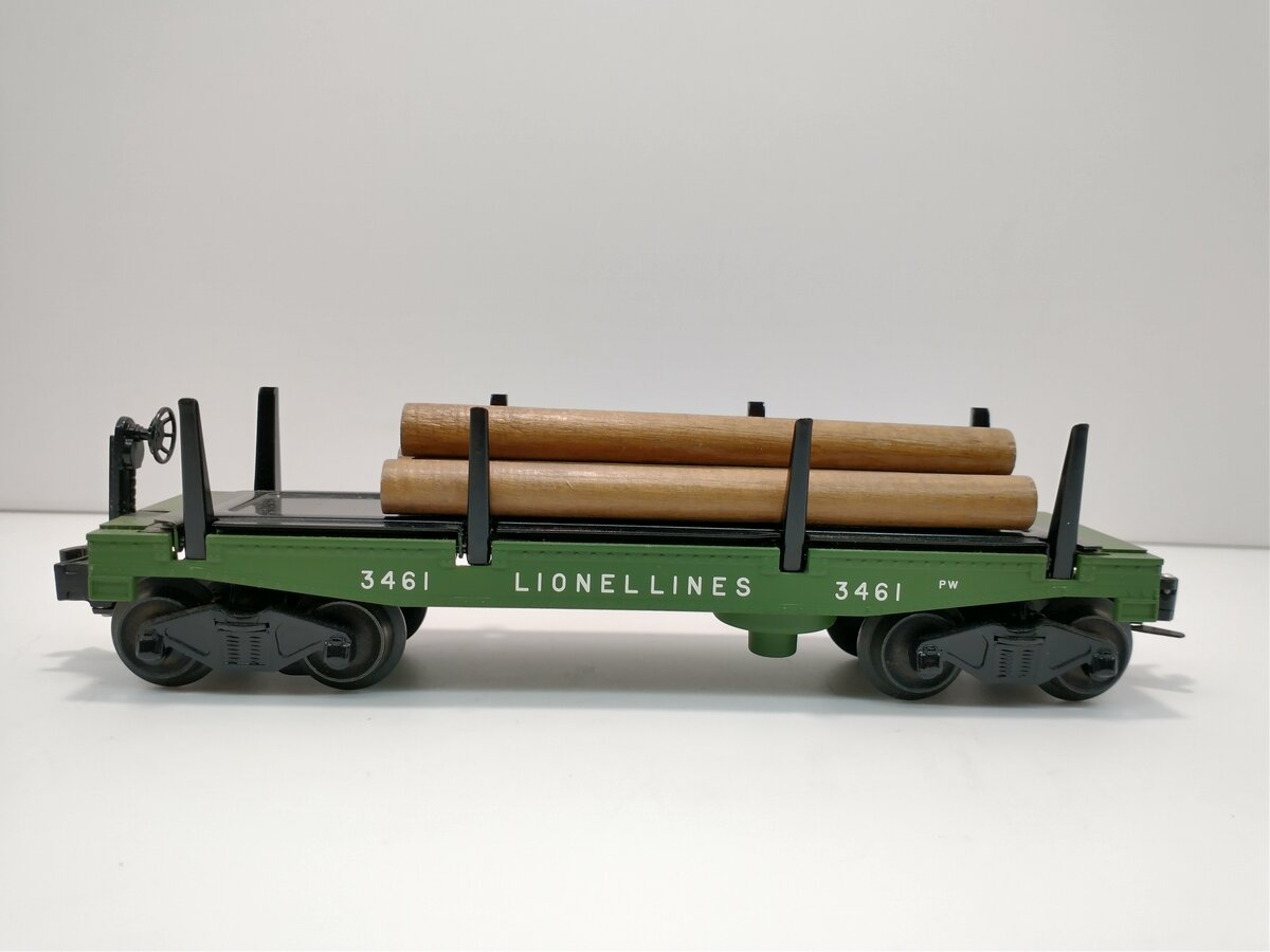 Lionel 6-36739 O Gauge PWC Lionel Lines Log Dump Car LN/Box