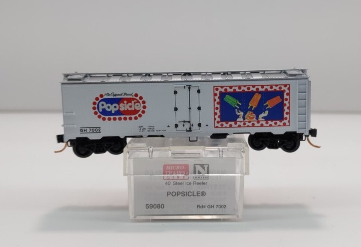 Micro-Trains 05900080 N Popsicle 40' Steel Side Ice Reefer #7002