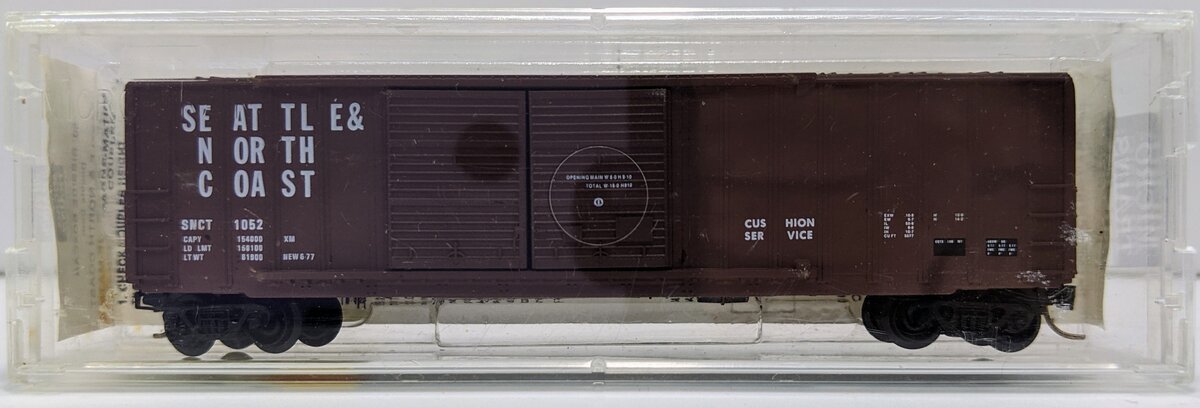 Micro-Trains 03000160 N SNCT 50' Double Door Rib Side Boxcar #1052 LN/Box