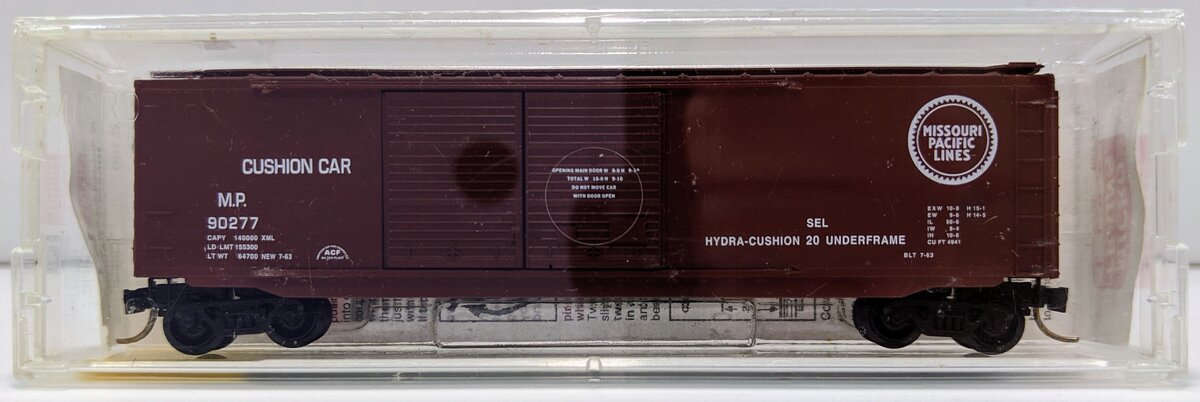 Micro-Trains 03400190 N Missouri Pacific 50' Standard Double Door Boxcar #90277 LN/Box