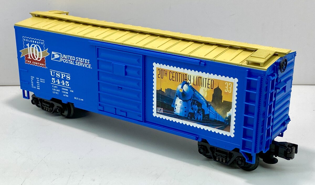 MTH 20-93040 O Gauge USPS Post Office Boxcar #5445 LN/Box