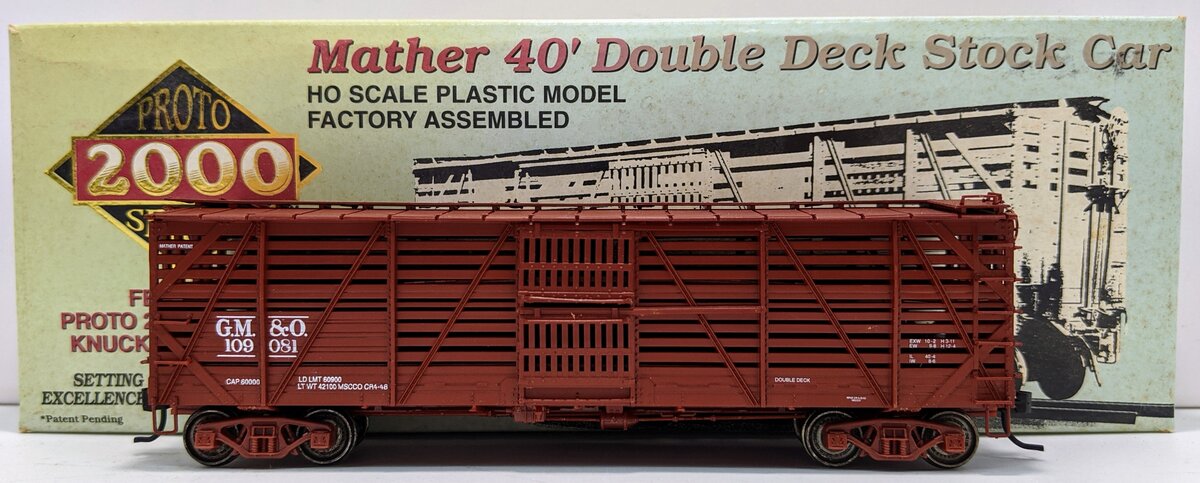 Proto 2000 109081 HO Scale Western Pacific 52' 6" Drop End Mill Gondola LN/Box