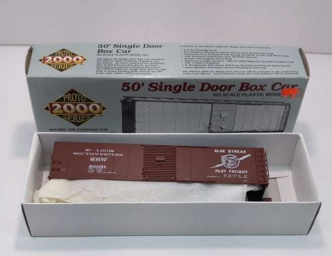 Proto 2000 21795 HO Scale SLSW 50' Single Door Box Car Kit
