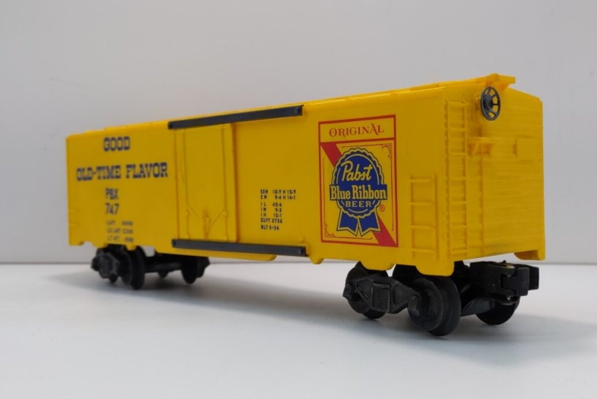 KMT 747 Pabst Blue Ribbon Boxcar RARE LN/Box