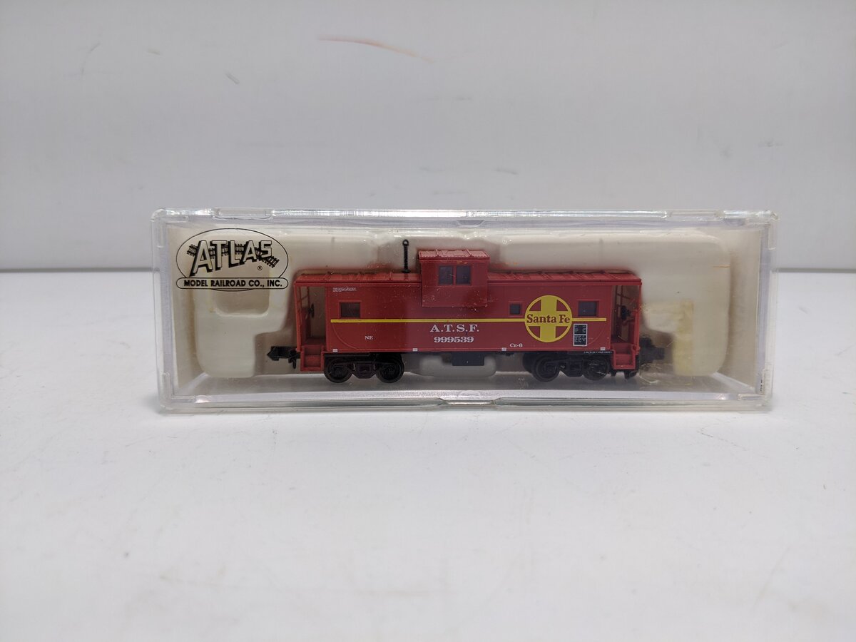 Atlas 30201 N Scale Santa Fe EV Caboose #999539 LN/Box