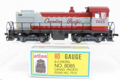 Atlas 8085 Canadian Pacific S2 Diesel Switcher Locomotive #7015 LN