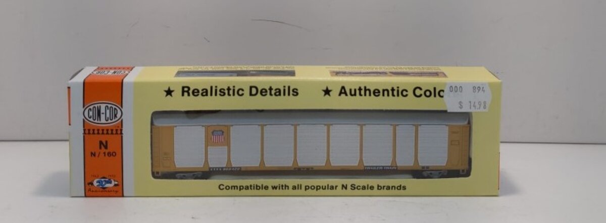 Con-Cor 0001-603005 N Union Pacific Tri Level Auto Rack Car # 800405