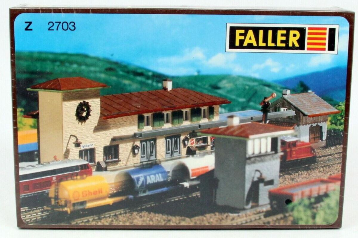 Faller 2703 Z Scale Station Building Kit
