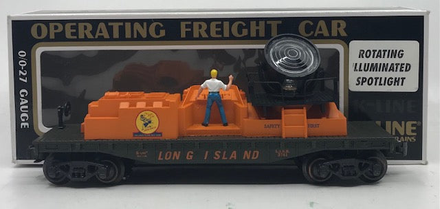 K-Line K721-3741 Long Island Railroad Searchlight Car LN/Box