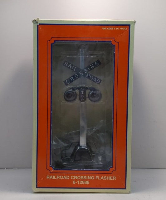 Lionel 6-12888 O Gauge #154 Railroad Crossing Highway Flasher Signal LN/Box