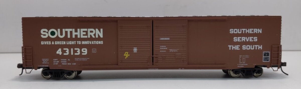 Atlas 1676-1 HO Southern ACF 60' Double Door Auto Parts Car #43139 LN/Box