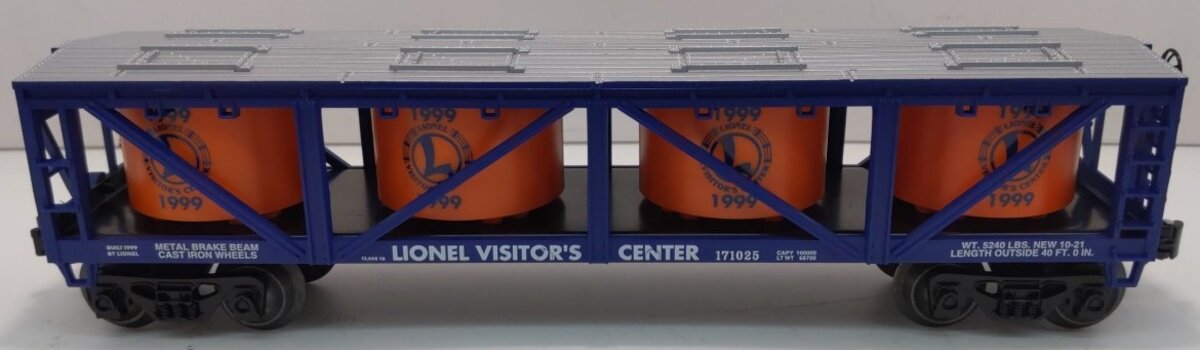 Lionel 6-19772 Lionel Vistor's Center Vat Car #171025 LN/Box