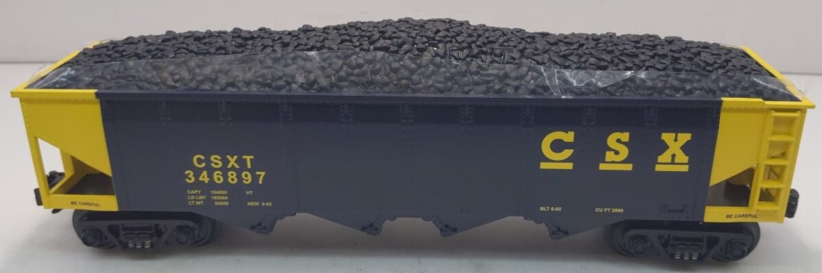 MTH 30-75108 CSX Hopper w/Coal Load LN/Box