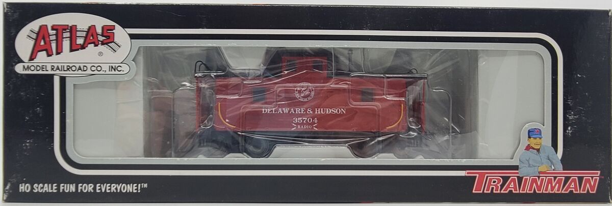 Atlas 1137 HO Scale Delaware & Hudson Cupola Caboose #35704