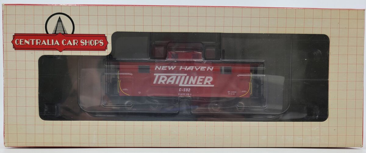 Centralia Car Shops CCS1203-02 HO Scale New Haven NE-5 Caboose #C-592 LN/Box