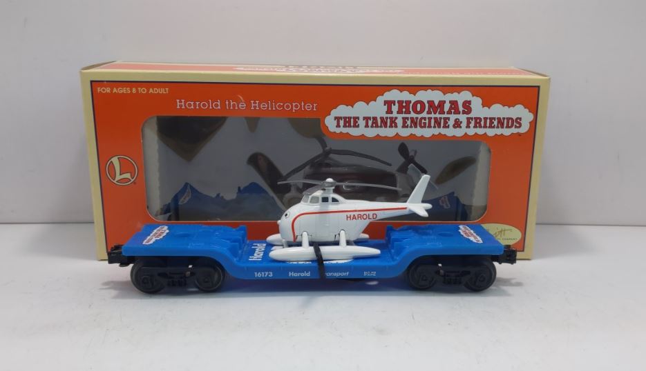 Lionel 6-16173 O Harold The Helicopter Flatcar #16173 EX/Box