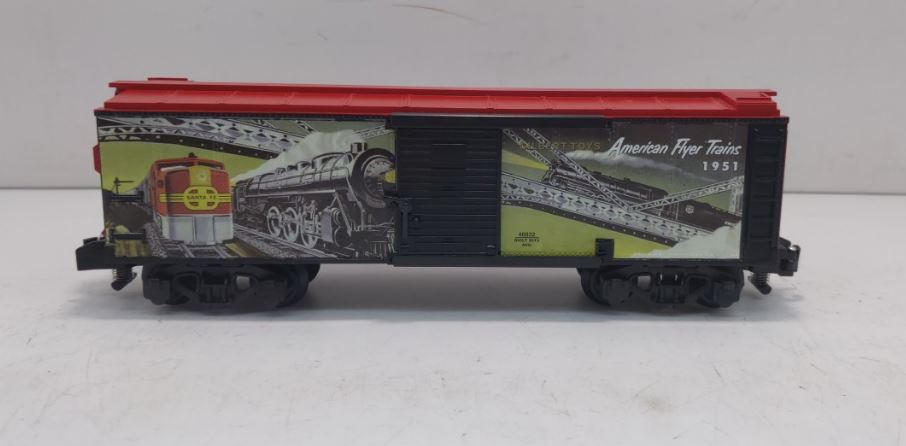 American Flyer 6-48832 S Gauge 1951 Catalog Art Boxcar LN/Box