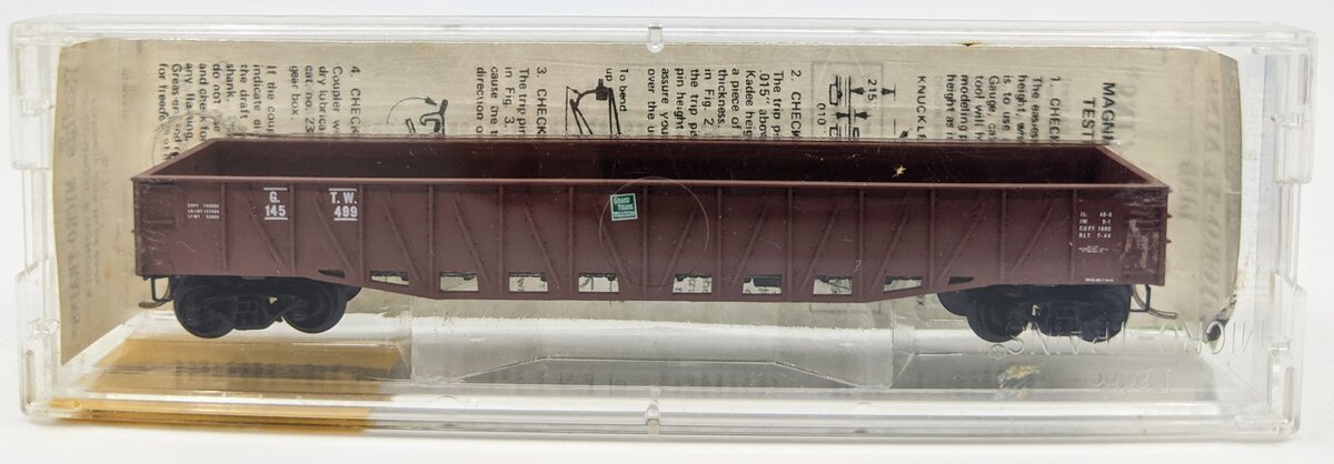 Micro-Trains 06300010 N Grand Trunk Western 50' Fishbelly Side Gondola #145499 LN/Box
