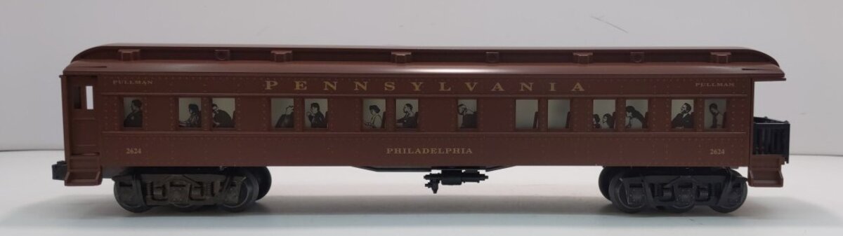Lionel 6-29002 O Gauge PRR "Philadelphia" Madison Coach #2624 LN/Box